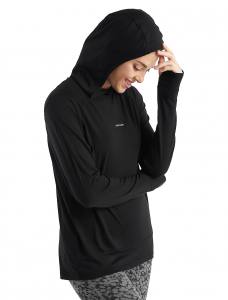 ICEBREAKER - Cool-Lite Merino Hoodie Damen - Kapuzenpulli aus 150 g/m² Merino