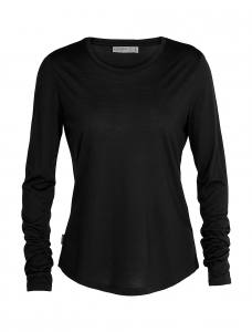 ICEBREAKER - Cool-Lite Merino Sphere Langarmshirt Damen - 130 g/m² Merinojersey