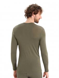 ICEBREAKER - Everyday Thermo-Langarmshirt Rundhals Herren - 175 g/m² Merinowolle