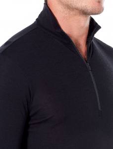 ICEBREAKER - Merino 175 Everyday Long Sleeve Half Zip Herren - 175 g/m² Merinowolle