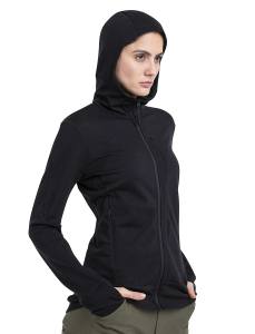 ICEBREAKER - Merino 260 Quantum Zip Hoodie Damen - aus 260 g/m² Merinowolle