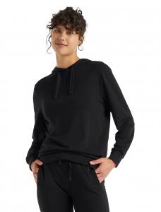 ICEBREAKER - Merino Crush Hoodie Damen - Kapuzenpulli aus 200 g/m² Merinowolle