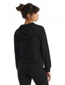 ICEBREAKER - Merino Crush Hoodie Damen - Kapuzenpulli aus 200 g/m² Merinowolle