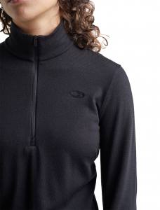 ICEBREAKER - Merino Original Half Zip Langarmpullover Damen - 320 g/m² Merinowolle