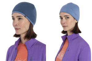 ICEBREAKER - Merino Pocket Hat Unisex - zweifarbige Wendemütze - 200 g/m² Merino