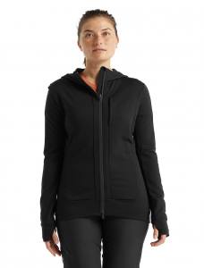 ICEBREAKER - Merino Quantum III Zip-Hoodie Damen - Kapuzenjacke aus 270 g/m² Merino