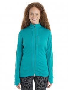 ICEBREAKER - Merino Quantum III Zip Jacke Damen - aus 260 g/m² Merinowolle