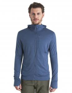 ICEBREAKER - Merino Quantum III Zip-Jacke Herren - 270 g/m² Merino - hellgrau-12622