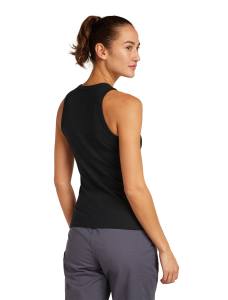 ICEBREAKER - Merinomix Geripptes Lotus Tanktop Damen - Oberteil im Racerback-Stil