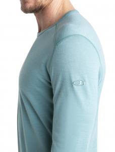 ICEBREAKER - Oasis Langarmshirt mit Rundhalsausschnitt - Herren - 200 g/m² Merino