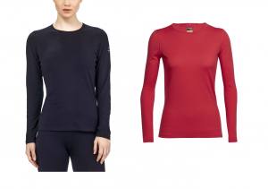 ICEBREAKER Oasis Long Sleeve Crewe Damen - 200 g/m²