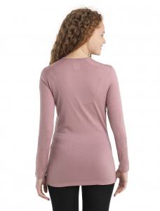 ICEBREAKER - Oasis Thermo-Langarmshirt mit Rundhalsausschnitt Damen - 200 g/m² Merino