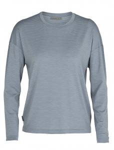 ICEBREAKER 200 Oasis Deluxe Long Sleeve Crewe Damen - 200 g/m² Merinowolle-11463-11567