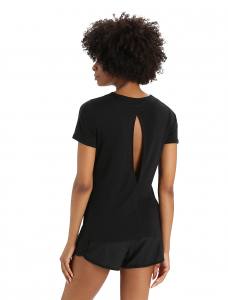 ICEBREAKER - ZoneKnit Merino Slit Back T-Shirt Damen - 150 g/m² Merinowolle