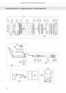 Interspiro Divator - Umrüstsatz von Über- auf Normaldruck für Vollgesichtsmaske MK II
