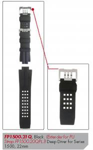 LUMINOX Armband Deep Diver Ersatzband für die Uhren der Serie 1500