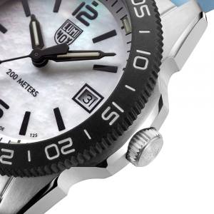 LUMINOX - Pacific Diver 3120M Series - XS.3124M - 39 mm Taucheruhr - mit Perlmutt