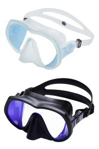 OMS - Tattoo Maske - Einglasmaske mit Ultra Clear Glas oder Ultra UV Protection