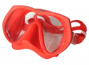 Poseidon - Red Line Mask - Einglasmaske aus weichem Silikon