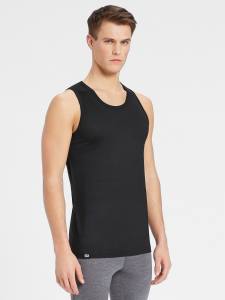 REDA Rewoolution - ARCHES - Mens Tank Top - Unterhemd aus 140 g/m² Merinowolle