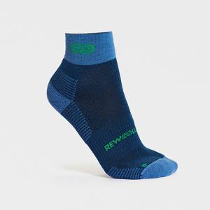 REDA Rewoolution - Run Quarter Socks - kurze Funktions-Sportsocke aus Merino, unisex