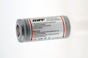 RIFF - Li-Ionen Akku 32650 mit BMS 3.7 V 5500 mAh - Ersatzakku für die Riff TL MLV2