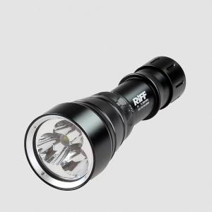 RIFF - TL 3000 MK4 - Spotlicht-Tauchlampe mit Drehschalter - schwarz - 2600 Lumen