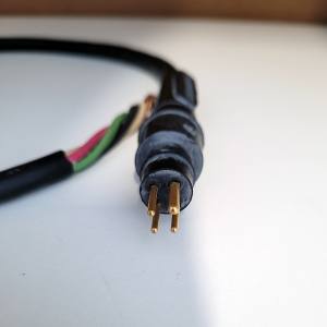 Aquabeam-Stecker - 4-pol. Diodenstecker mit Kabel - Unterwasserkommunikation, Telefonkabel