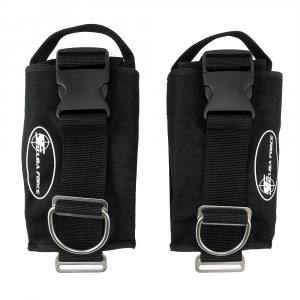 ScubaForce - Black Devil Weight Pocket System - kompaktes, robustes Gewichtssystem