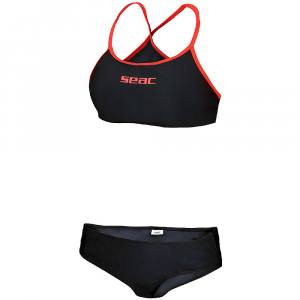 SEAC - Bikini Lady - Damen Bikini - schwarz/rot - leichte Qualität - super bequem