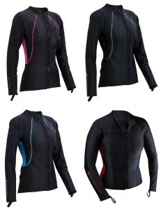 SHARKSKIN - Chillproof Long Sleeve Full Zip - Woman - atmungsaktive Jacke für alle Arten von  Wassersport