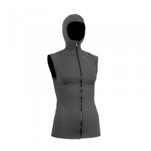 SHARKSKIN - Titanium T2 Chillproof Hooded Vest with Full Zip - Damen - warme Weste