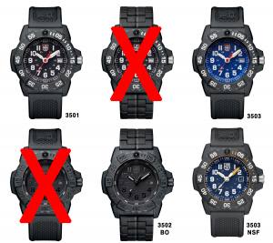 Sonderangebot - LUMINOX NAVY SEAL 3500er Serie - Herrenuhr