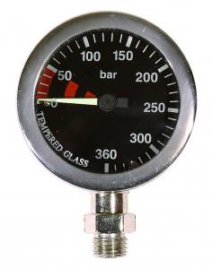 Tauchsportvertretungen - Manometer Pro - 5 Ausführungen - Kapsel ohne Swivel