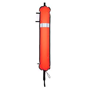 XDEEP - Signalboje - geschlossen, 90 cm, orange - Dekoboje mit Inflatoranschluss