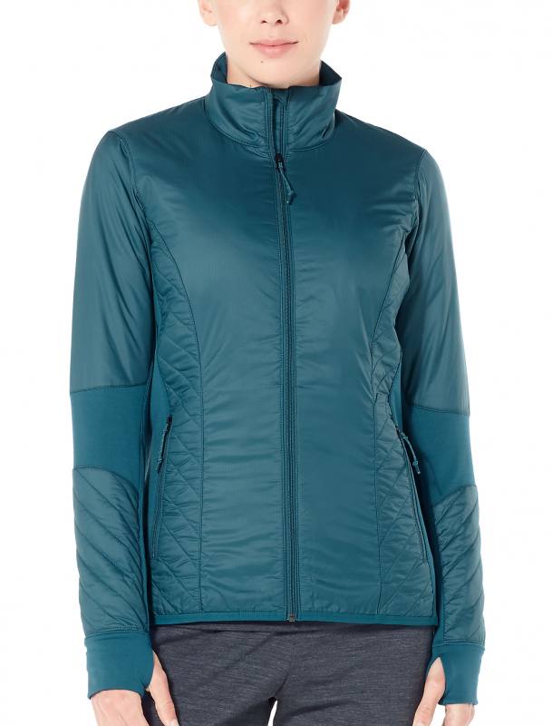 ICEBREAKER MerinoLOFT Helix Long Sleeve Zip Damen 260 gm² ICEBREAKER MerinoLOFT Helix Long Sleeve Zip Damen 260 gm²