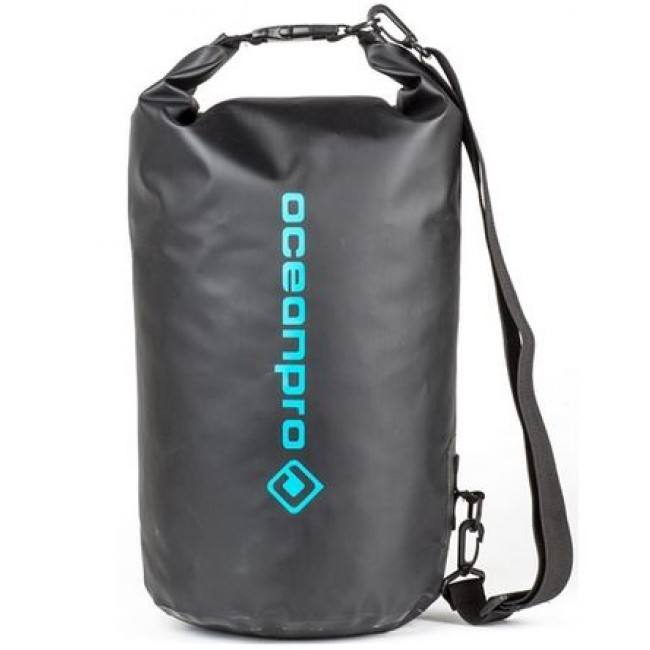 Oceanpro Dry Bag schwarz wasserfeste Tasche mit bewährtem Rollverschluss 